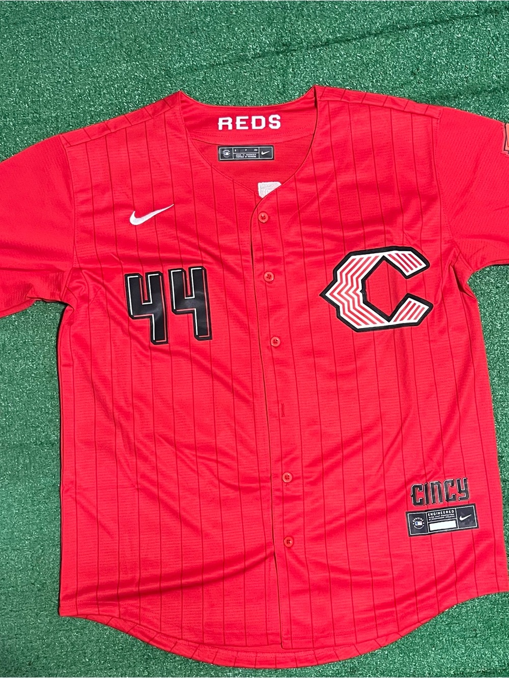 Cincinnati Reds Elly De La Cruz Red City Connect Jersey